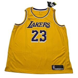 Nike Men's Los Angeles Lakers LeBron James Jersey XXL